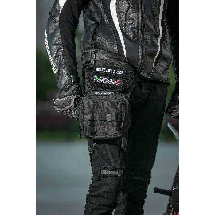 Eastern Spirit R1 Black Bacak Çantası (1 Adet Patch Hediyeli)