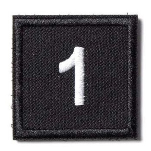 Eastern Spirit Rakamlar Desenli Patch