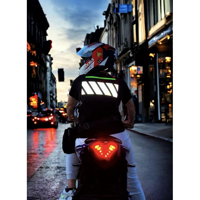 Eastern Spirit R1 Black Reflektörlü Yelek Çanta 1 Adet Patch Hediye