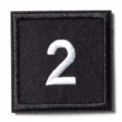 Eastern Spirit Rakamlar Desenli Patch