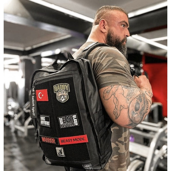 Eastern Spirit R1 Gym Black 25 Lt Sporcu Sırt Çantası “6 Adet Patch Hediye”