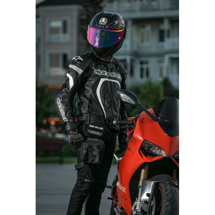 Eastern Spirit R1 Black Bacak Çantası (1 Adet Patch Hediyeli)