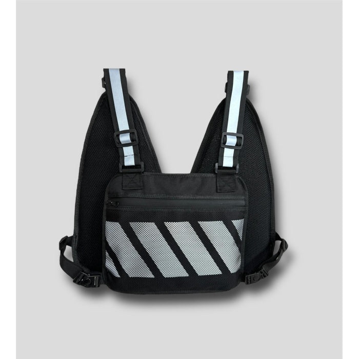Eastern Spirit R1 Pro Serisi Black Reflektörlü Yelek Çanta 1 Adet Patch Hediyeli