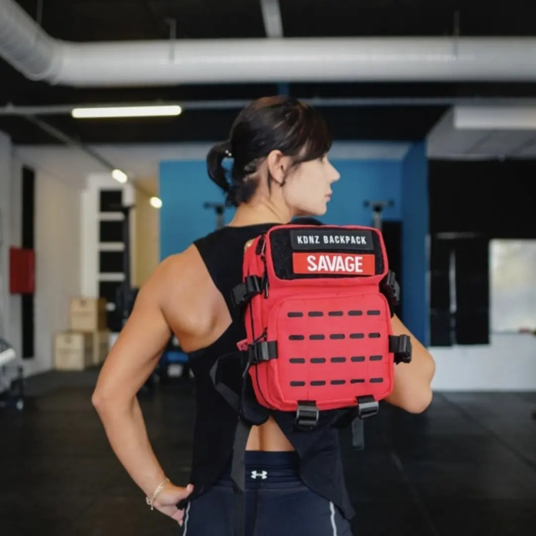 Kdnz Evo 2.0 Mini 9Lt Red Black Sırt Çantası