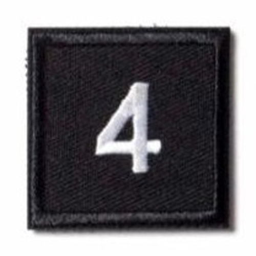 Eastern Spirit Rakamlar Desenli Patch
