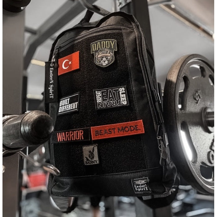 Eastern Spirit R1 Gym Black 25 Lt Sporcu Sırt Çantası “6 Adet Patch Hediye”