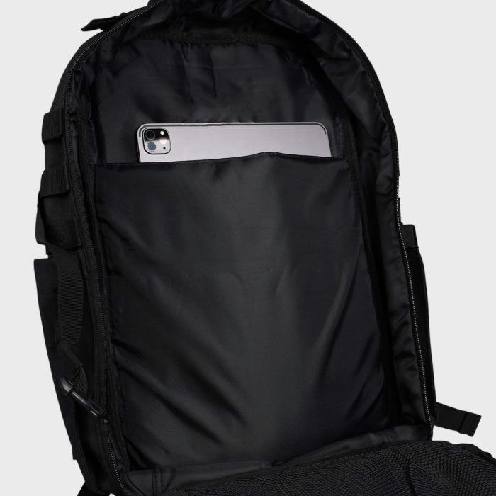 New Eastern Spirit R1 Pro Large Black Cordura 45L Sırt Çantası 3 Adet Patch Hediye