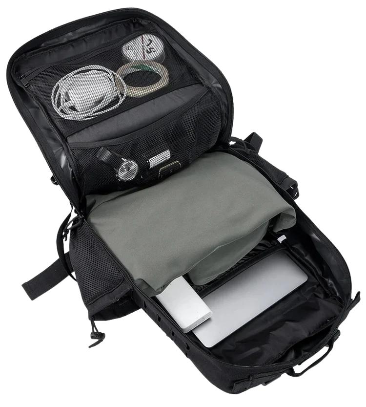 New KDNZ Pro Tac. 3.0 Black Cordura Ykk 45L Sırt Çantası 3 Adet Patch Hediyeli