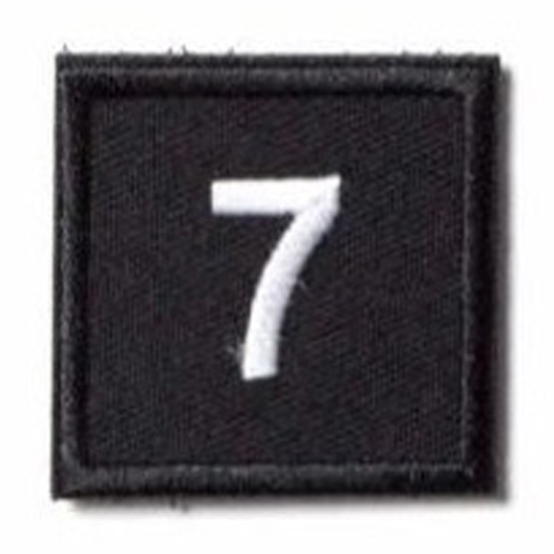 Eastern Spirit Rakamlar Desenli Patch