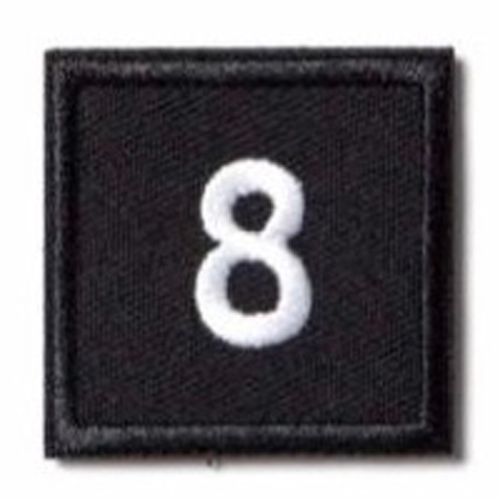 Eastern Spirit Rakamlar Desenli Patch