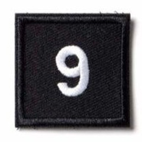 Eastern Spirit Rakamlar Desenli Patch