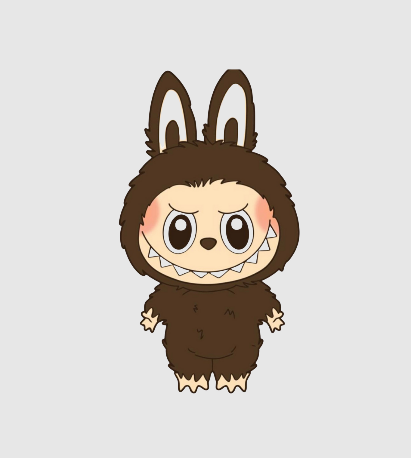Labubu *brown* Patch