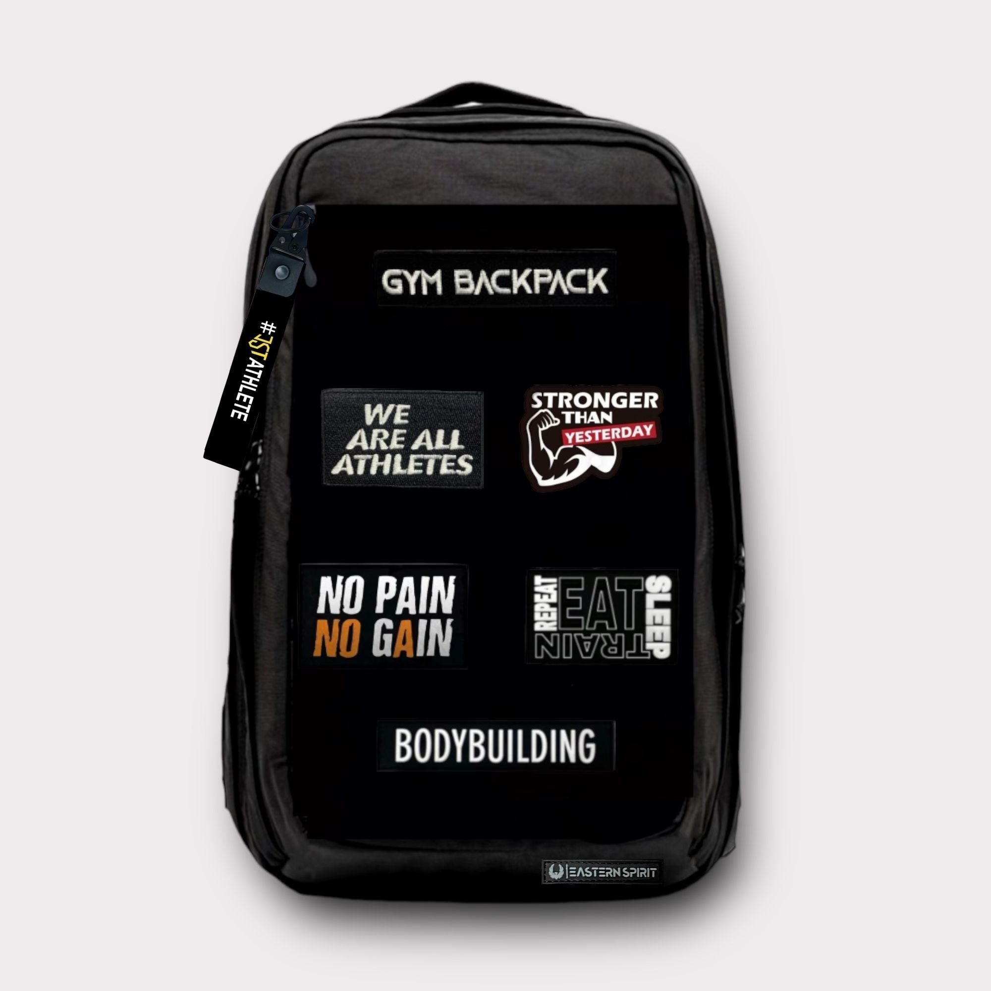 Eastern Spirit R1 Gym Black 25 Lt Sporcu Sırt Çantası “6 Adet Patch Hediye”