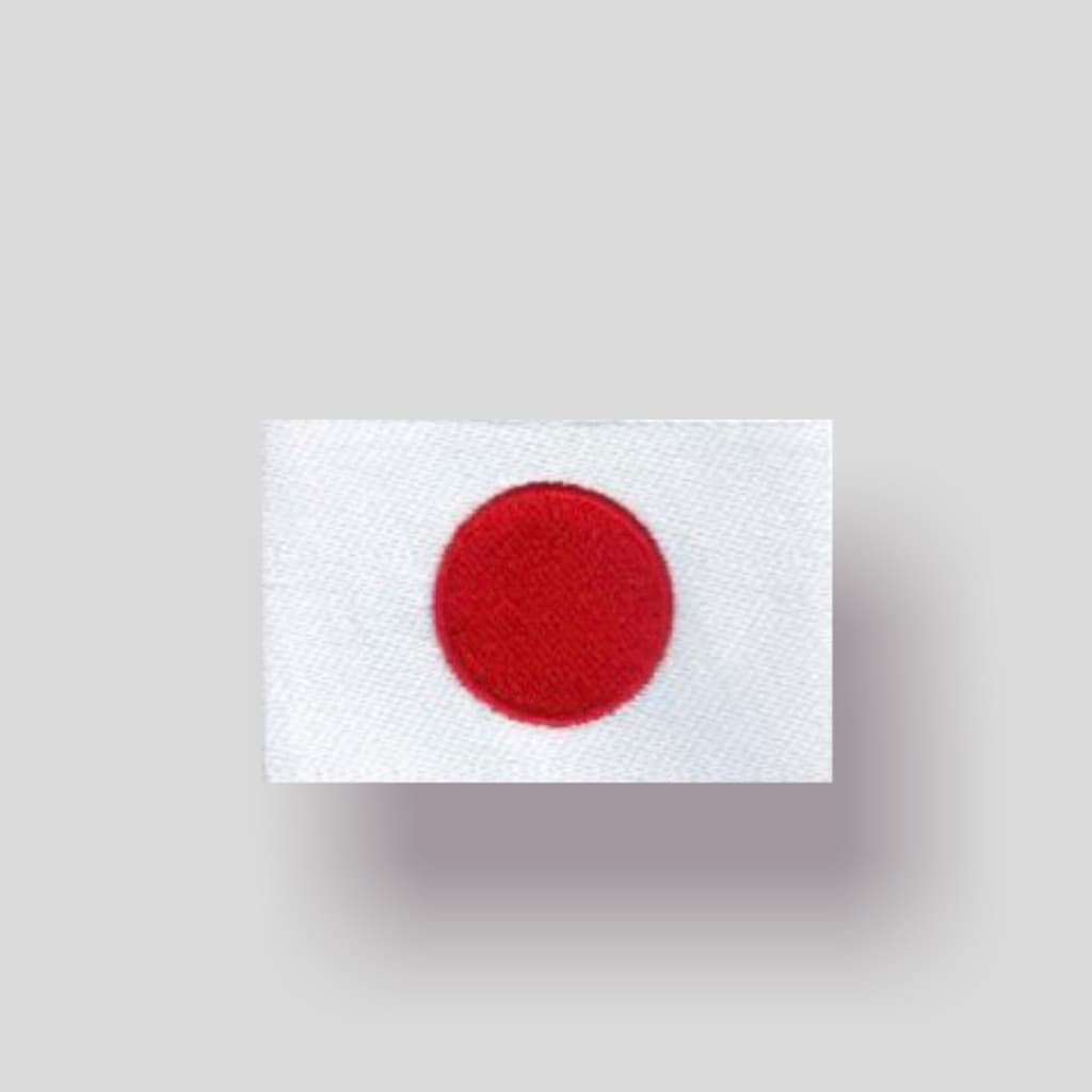 Eastern Spirit Japon Bayrağı Desenli Patch