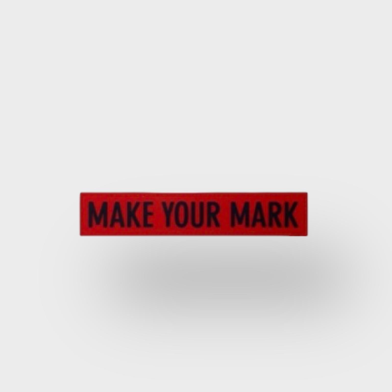 Make Your Mark Patch