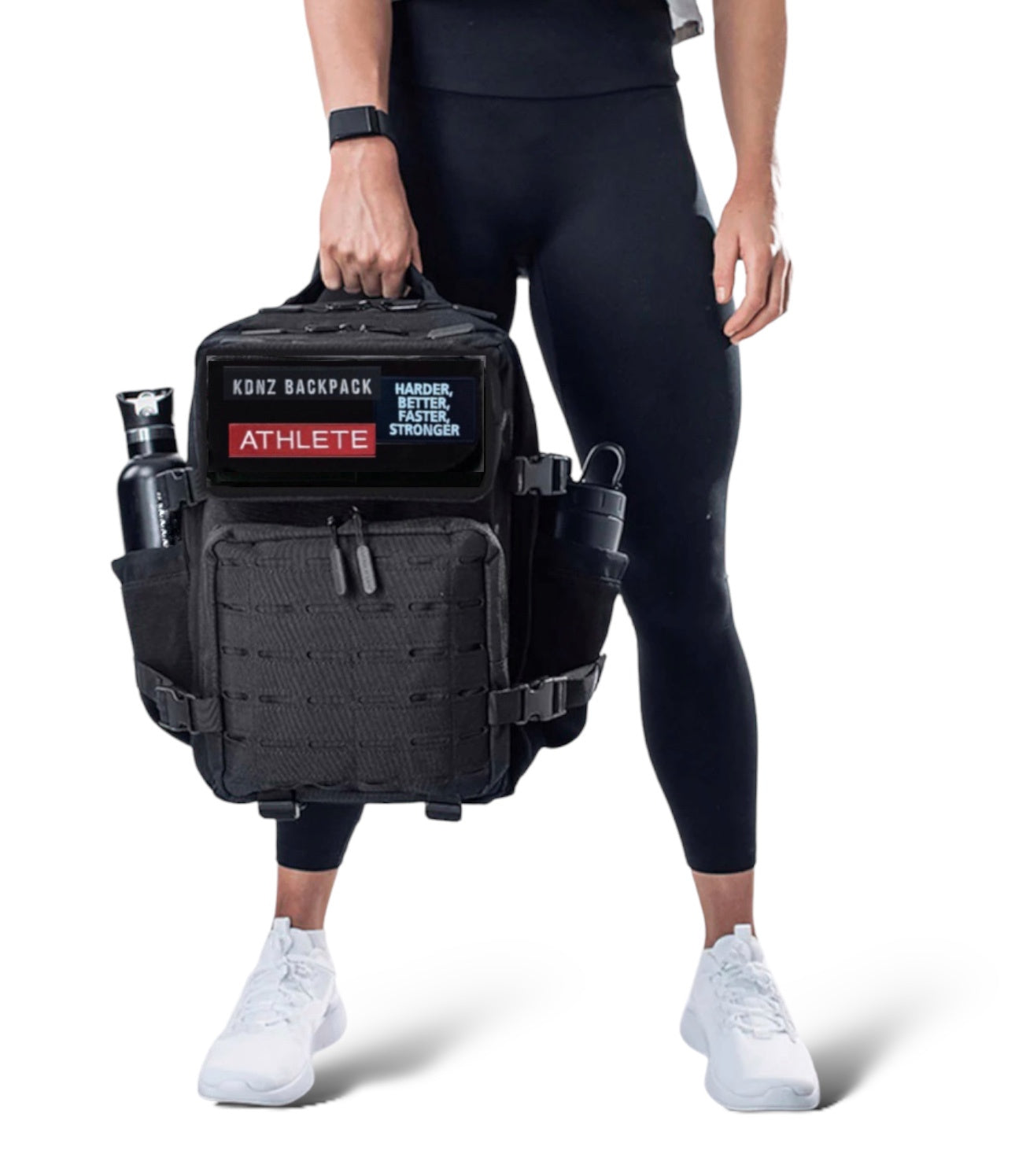 New Kdnz Pro 3.0 Black Edt. 25L Sırt Çantası 3 Adet Patch Hediyeli
