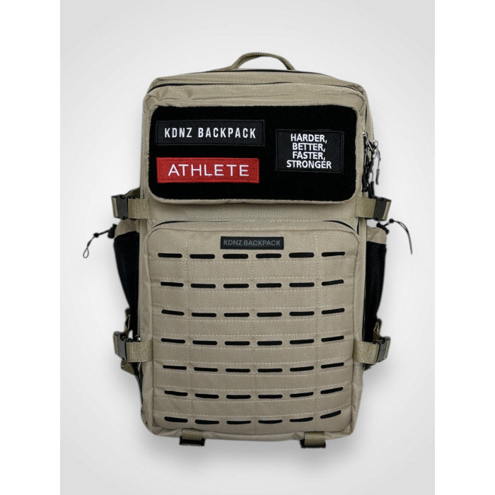 New Kdnz Pro 3.0 Desert 45L Sırt Çantası 3 Adet Patch Hediyeli