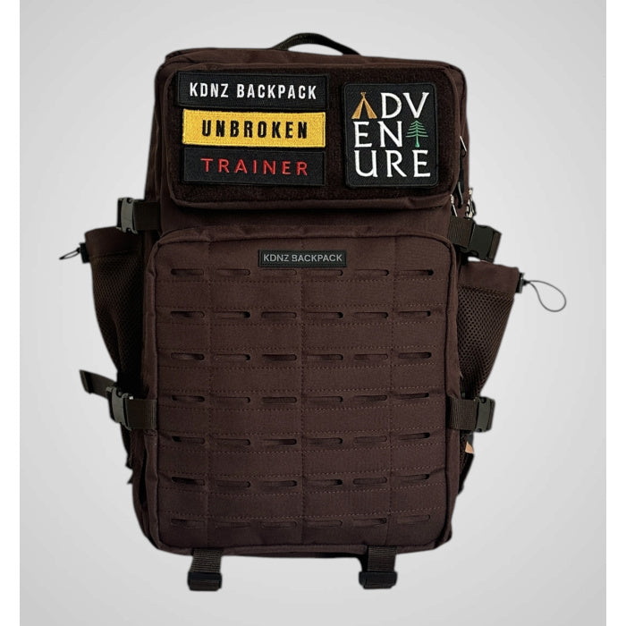 New KDNZ Pro 3.0 Mocha 45L Sırt Çantası 3 Adet Patch Hediyeli