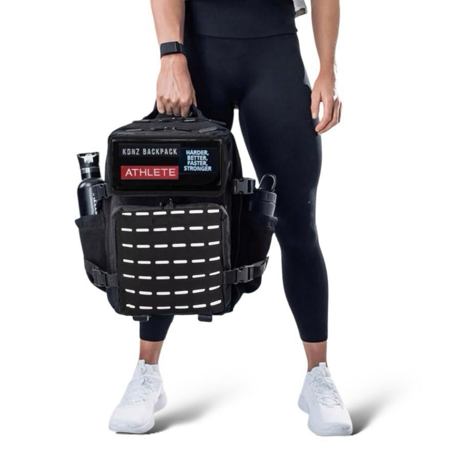 New KDNZ Pro Tac. 3.0 White Black Cordura YKK 25L Sırt Çantası 3 Adet Patch Hediyeli