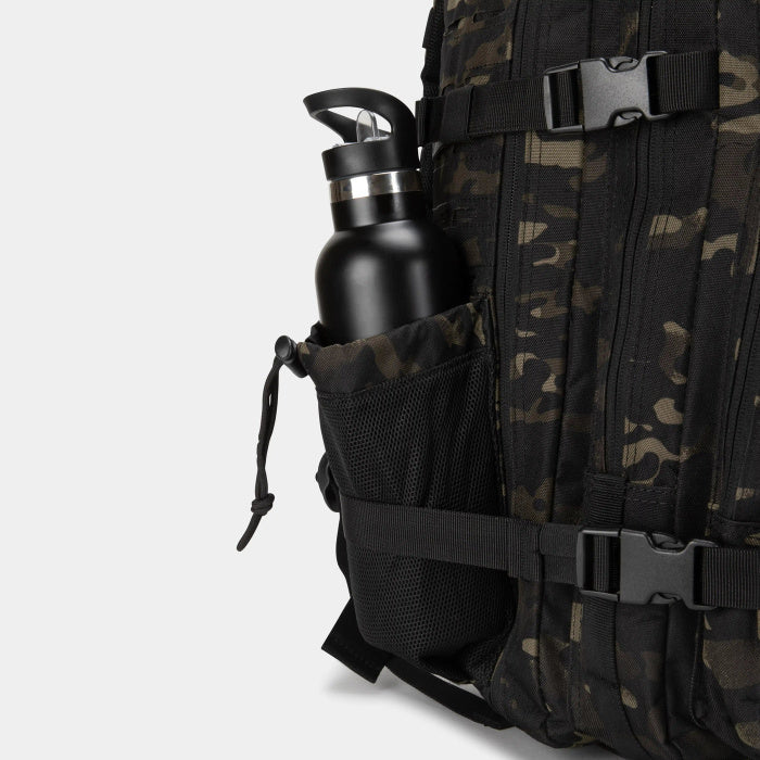 New KDNZ Pro Tac. 3.0 Black Camo Cordura Ykk 25L Sırt Çantası 3 Adet Patch Hediyeli