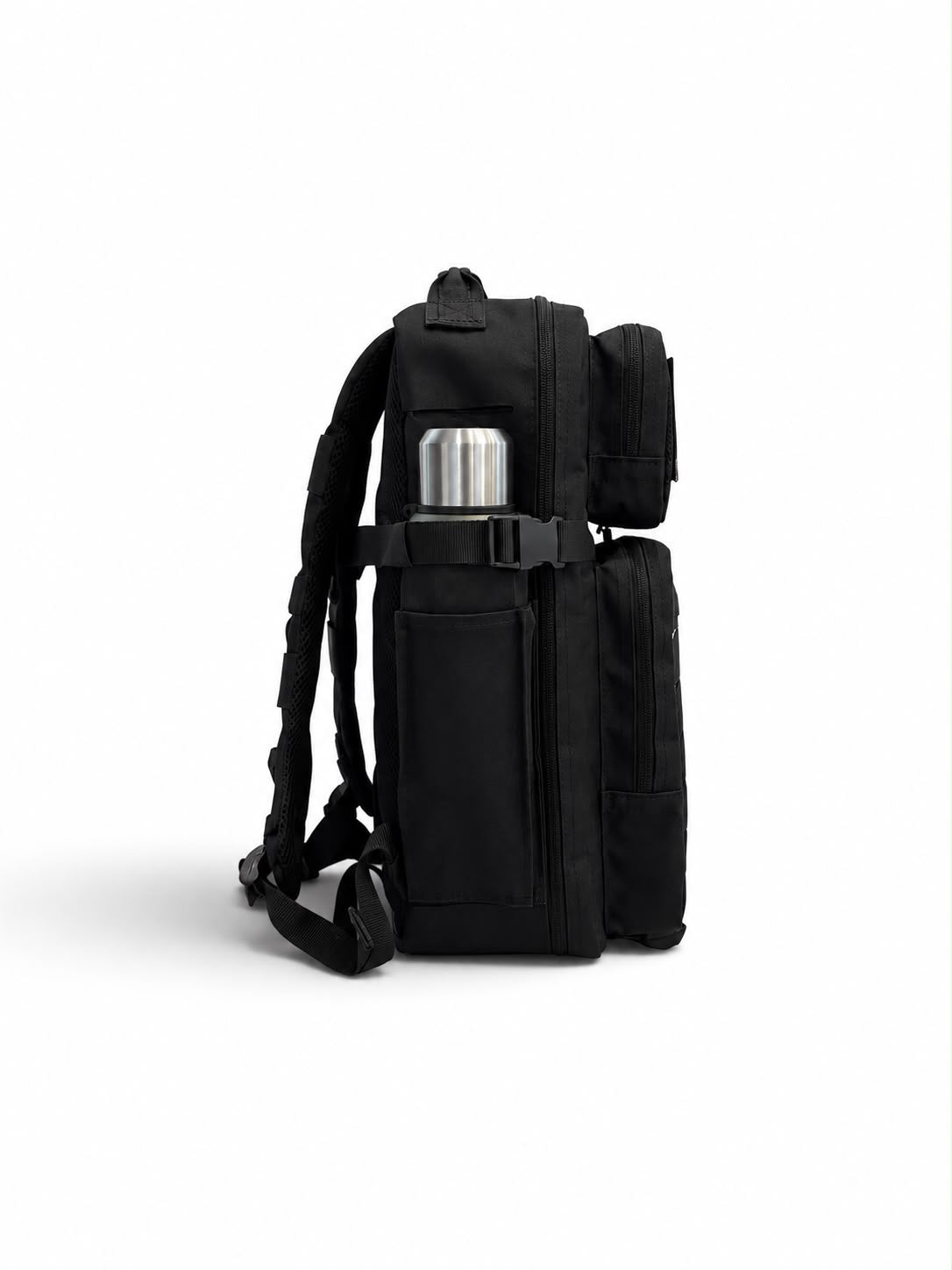 EASTERN SPİRİT PRO White Black 20L YKK Fermuar Cordura Kumaş Günlük Kullanım Su Geçirmez Sırt Çantası “ 2 ADET PATCH HEDİYE ”