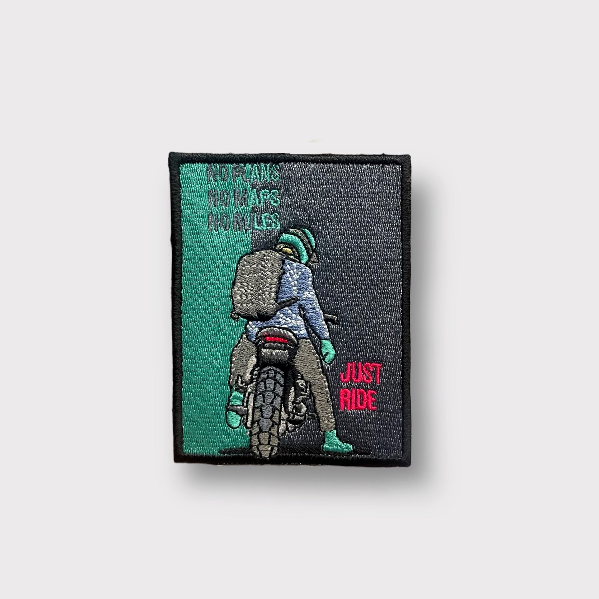 Eastern Spirit Just Ride Desenli Patch