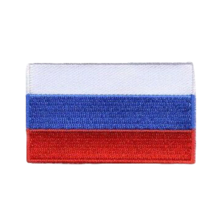 Rusya Bayrak Patch