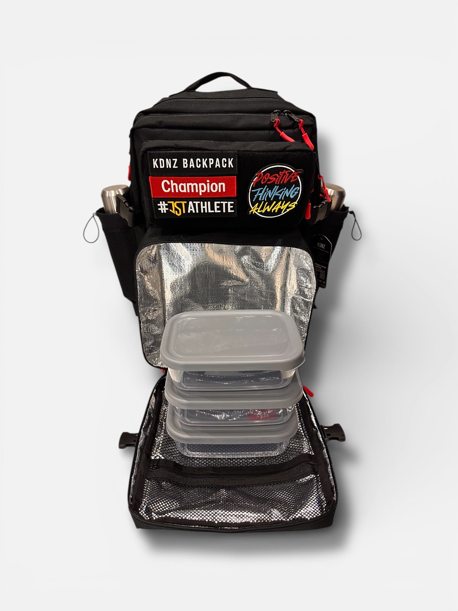 New KDNZ MealPro Tac. 3.0 Limited Cordura Ykk 50L Termal Yemek Bölmeli Sırt Çantası 3 Adet Patch Hediyeli