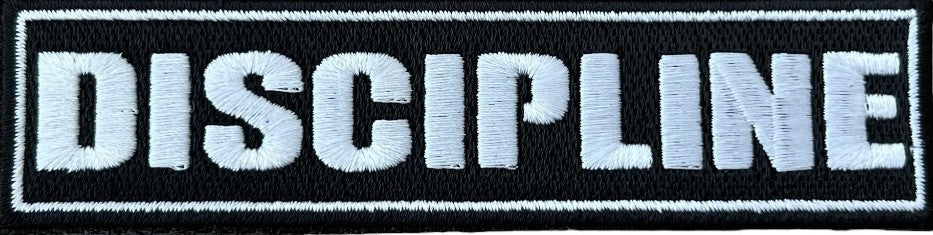 Discipline Patch