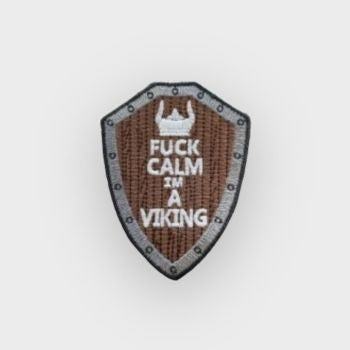 Fck calm viking patch