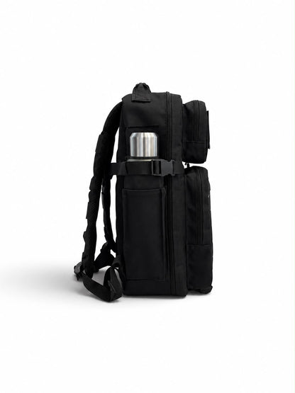 EASTERN SPİRİT PRO White Black 20L YKK Fermuar Cordura Kumaş Günlük Kullanım Su Geçirmez Sırt Çantası  “ 2 ADET PATCH HEDİYE ”