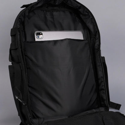 EASTERN SPİRİT PRO White Black 20L YKK Fermuar Cordura Kumaş Günlük Kullanım Su Geçirmez Sırt Çantası  “ 2 ADET PATCH HEDİYE ”