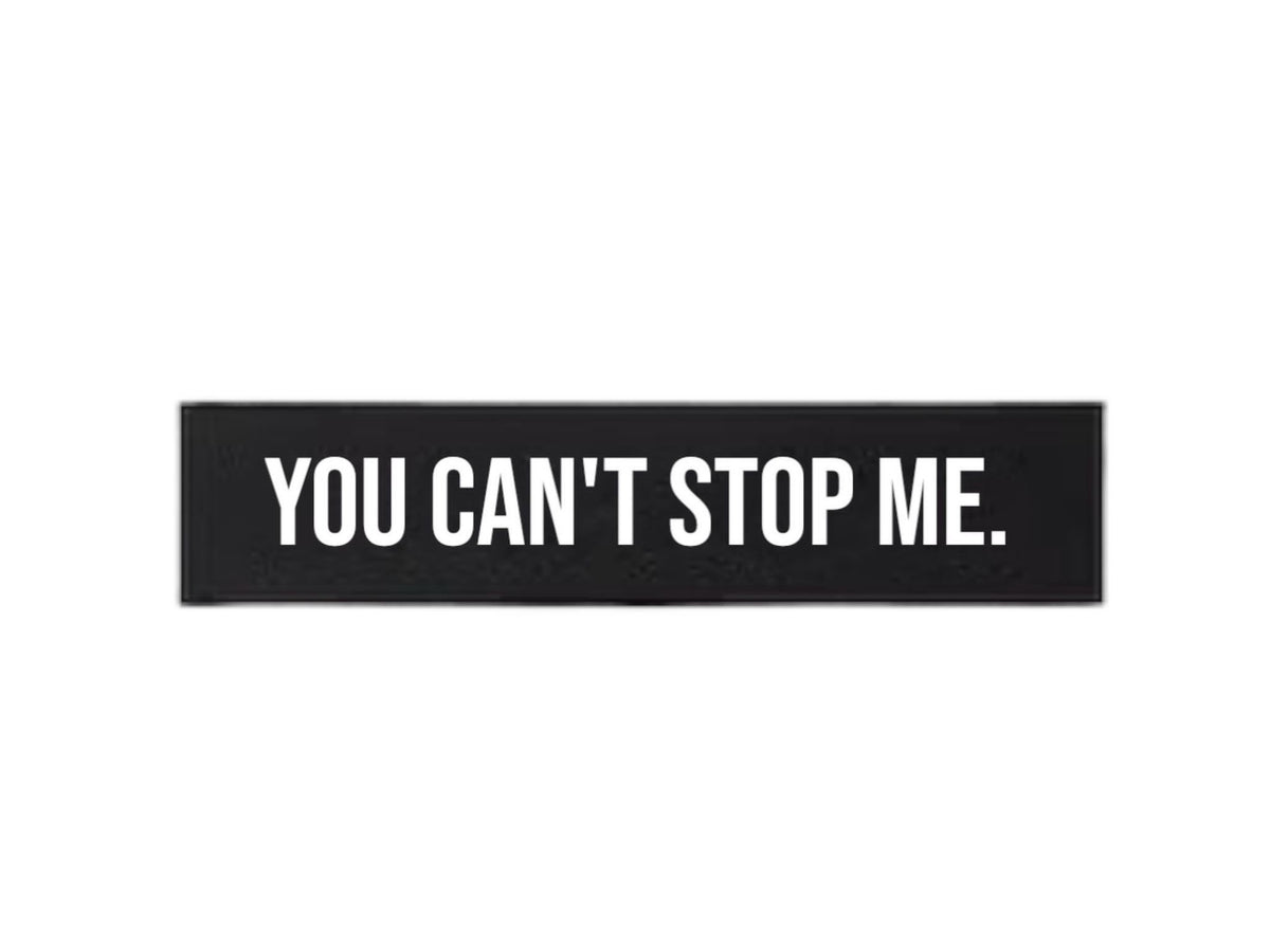 You Can't Stop Patching